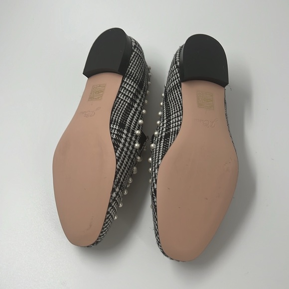 J.Crew houndstooth loafers with pearl accents - Picture 3 of 3